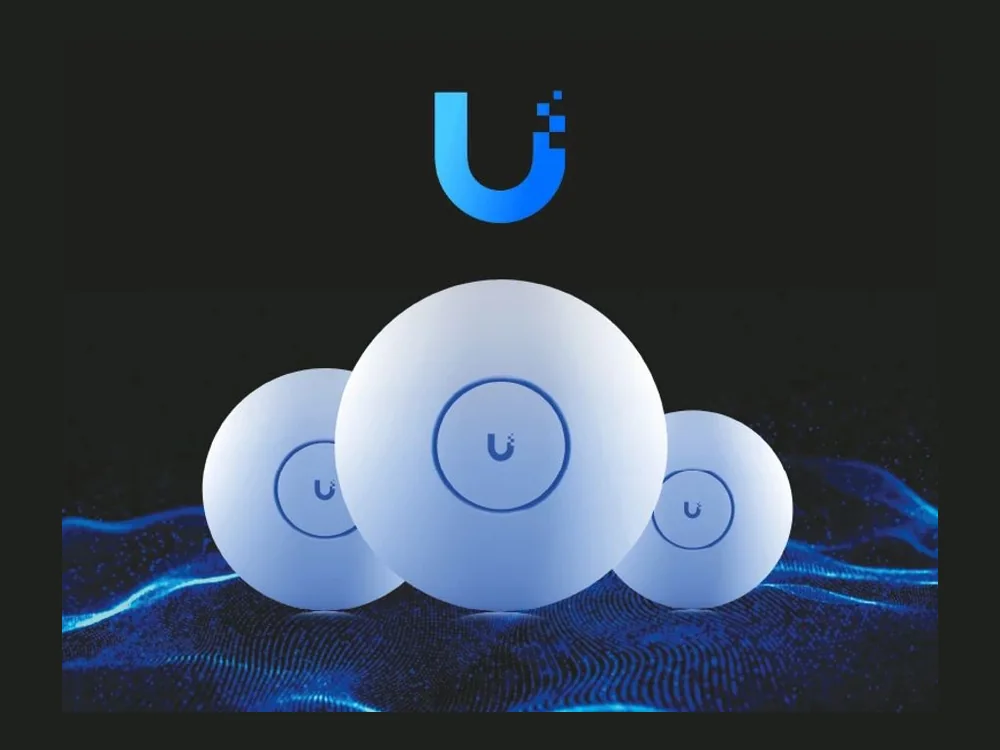 Ubiquiti UniFi — access points για ασύρματη κάλυψη σε όλο το κτίριο.